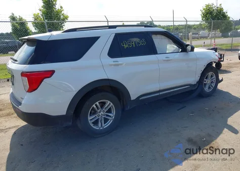 2021 Ford Explorer Xlt z USA, uszkodzony, nr VIN 1FMSK8DH5MGA92667